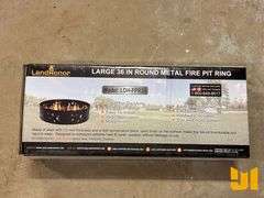 UNUSED LANDHONOR LDH-FPR36 36 IN. ROUND METAL FIRE PIT RING