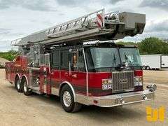 2002 E-ONE AERIAL LADDER/PUMP TRUCK VIN: 4EN3BCA8121004374 T/A  FIRE TRUCK