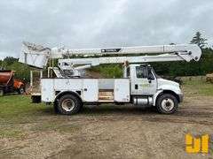 2015 INTERNATIONAL 4300 SBA 4X2 MATERIAL HANDLING BUCKET TRUCK TEREX HI-RANGER VIN: 3HAMMAAN5FL73113