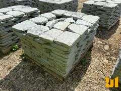 PALLET OF BLUE STONE PAVERS