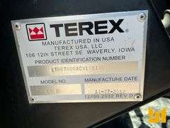 2012 TEREX RT670-1 ROUGH TERRAIN CRANE SN: 1T9RT600ACW161190