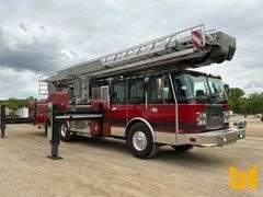 2002 E-ONE AERIAL LADDER/PUMP TRUCK VIN: 4EN3BCA8121004374 T/A  FIRE TRUCK