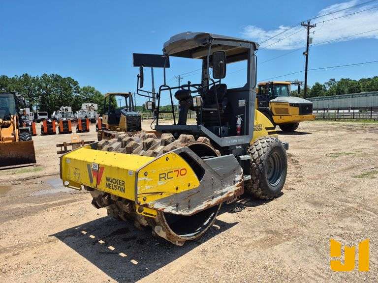 2018 WACKER NEUSON RC70 SINGLE DRUM VIBRATORY ROLLER SN: WNCR0801CHAA0044