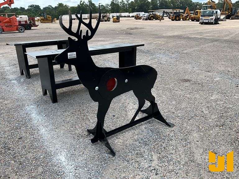 3/8" AR500 STEEL DEER SHOOTING TARGET