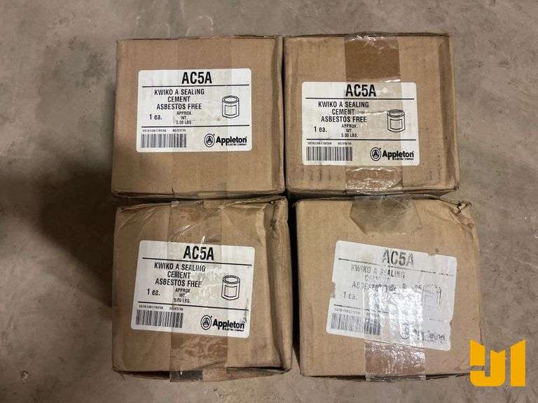 4 BOXES OF KWIKO AC5A SEALING CEMENT