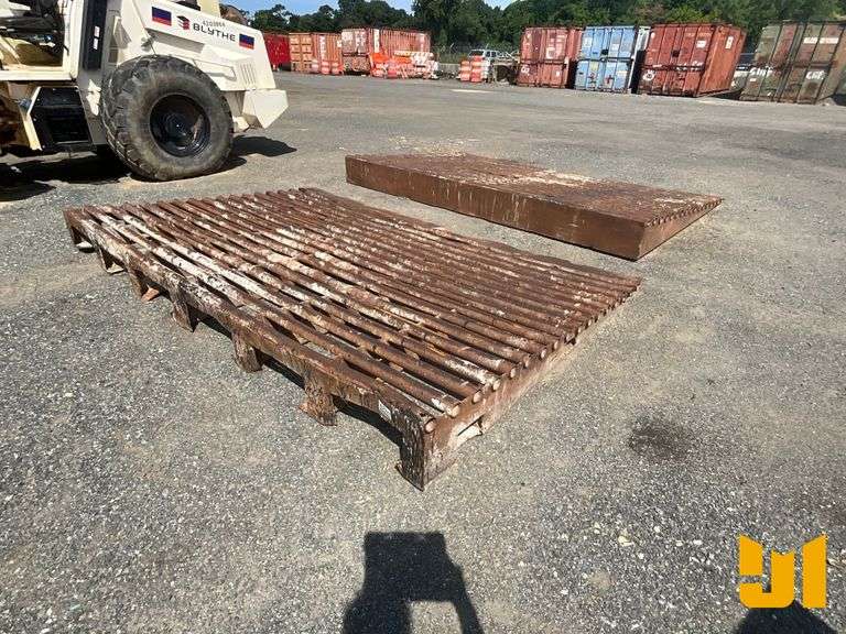 S&S FABRICATION QTY OF (2) 93” X 12’ X 1’ RAMP PLATES
