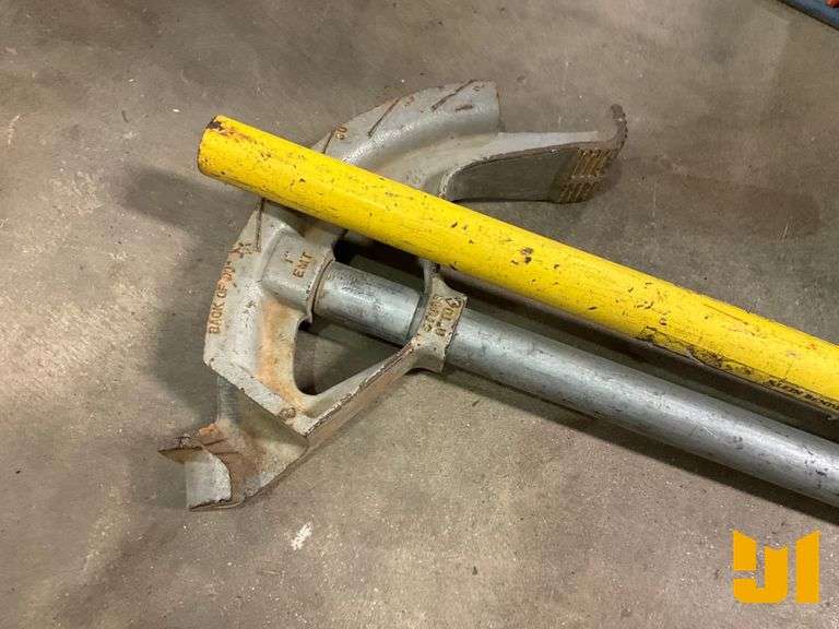QTY OF (2) 1" MANUAL CONDUIT BENDERS