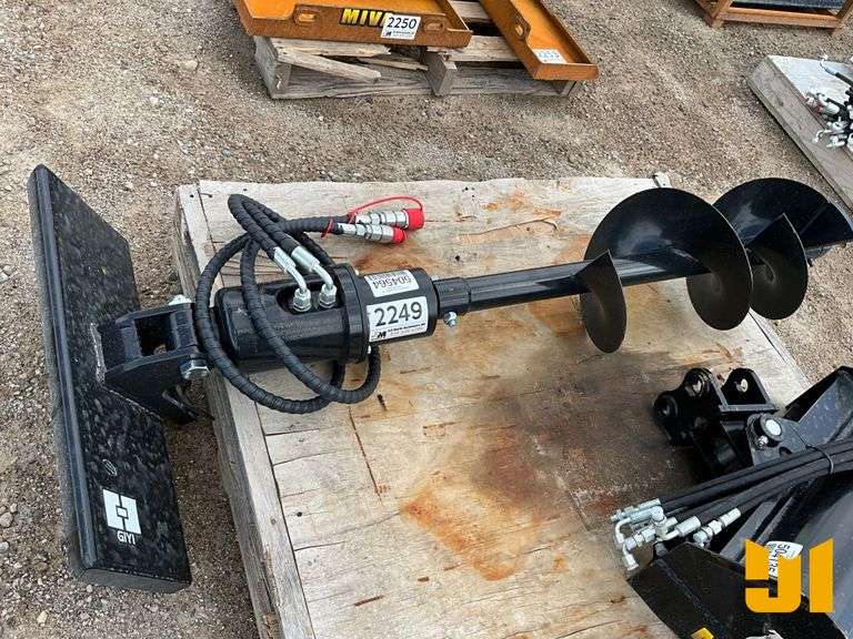 UNUSED 2025 GIYI 12 INCH HYDRAULIC AUGER