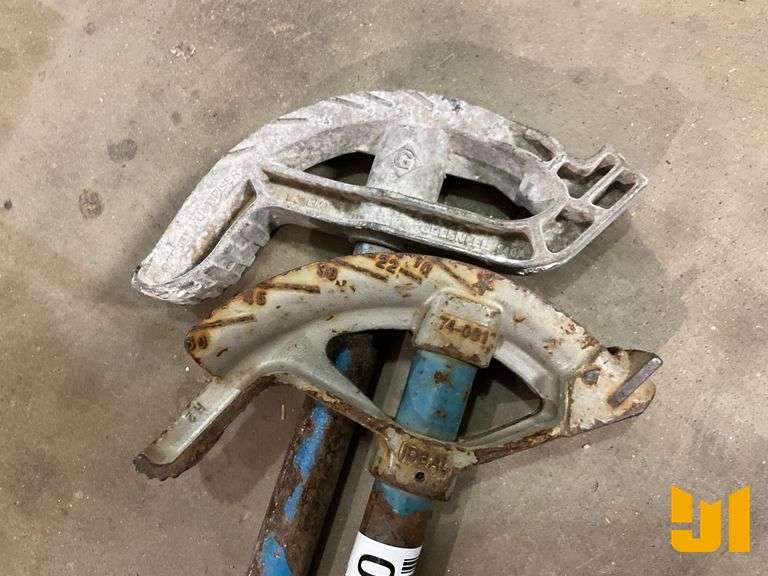 QTY OF (2) 1/2" MANUAL CONDUIT BENDERS
