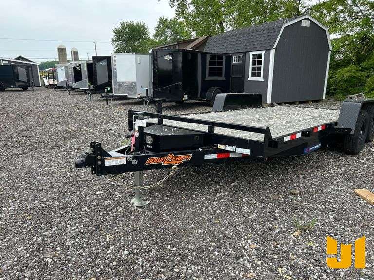 2024 DOWN 2 EARTH DTE8218WCT5.2B 6'8"X18' TILT TRAILER VIN: 1XNBC1829R3110110