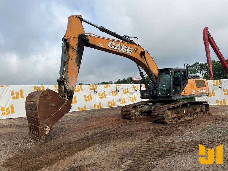 2017 CASE CX350D HYDRAULIC EXCAVATOR SN: DAC350K7NHS7P1236