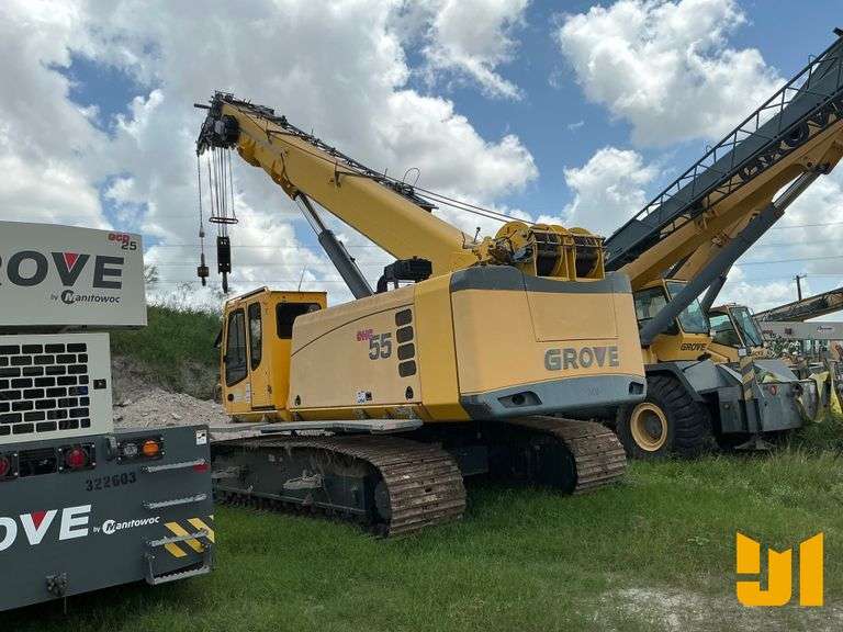 2015 GROVE GHC55 CRAWLER CRANE SN: 555207