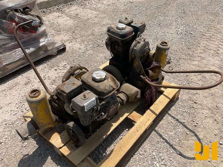 (2) WACKER PDT3A 2" PORTABLE PUMP