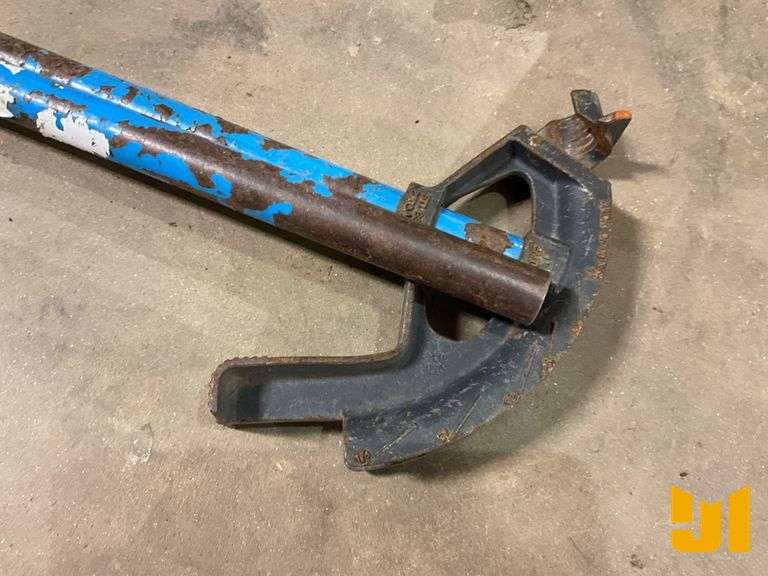 QTY OF (2) 1" MANUAL CONDUIT BENDERS