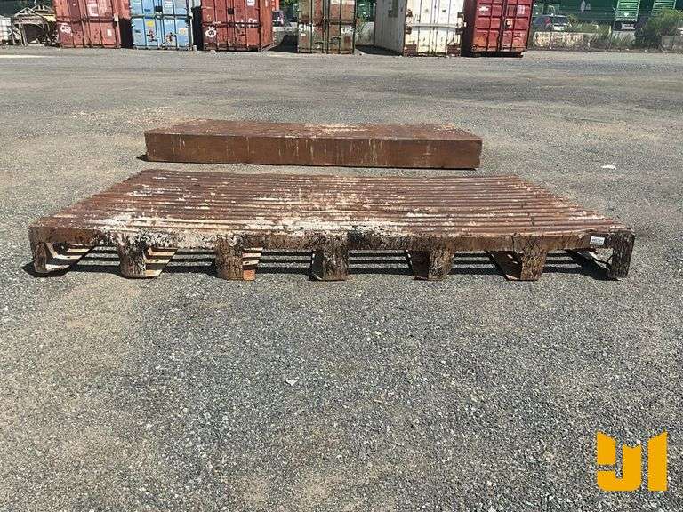 S&S FABRICATION QTY OF (2) 93” X 12’ X 1’ RAMP PLATES