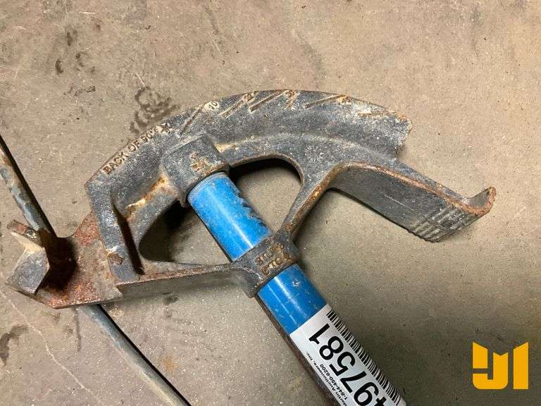 QTY OF (2) 1" MANUAL CONDUIT BENDER