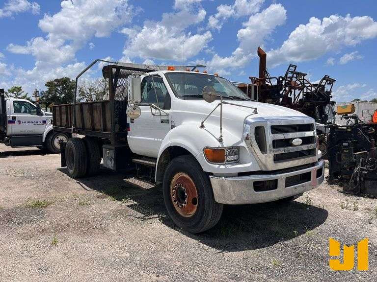 2009 FORD F650 SINGLE AXLE DUMP TRUCK VIN: 3FRWF65DX9V214637