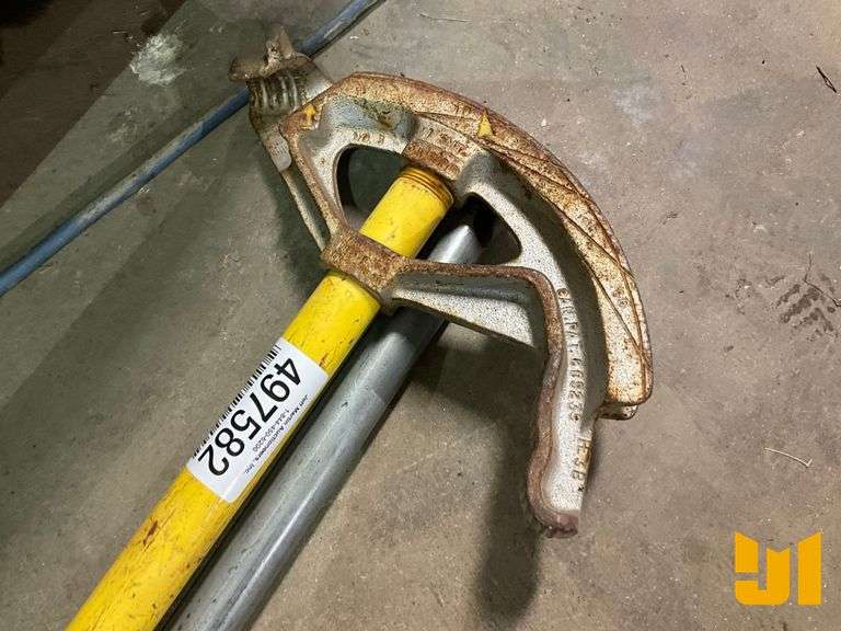 QTY OF (2) 1" MANUAL CONDUIT BENDERS