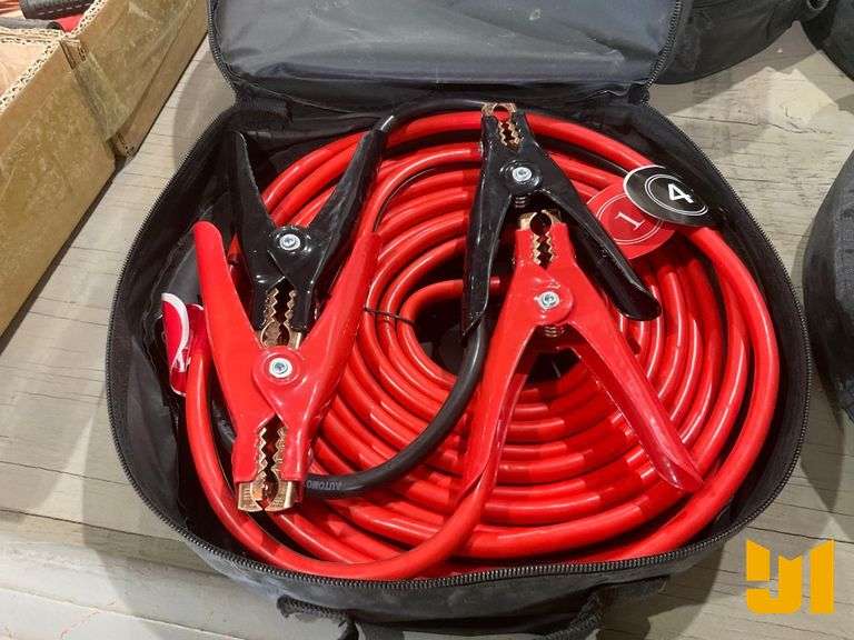 (6) SETS OF 4 GA 25’ JUMPER CABLES