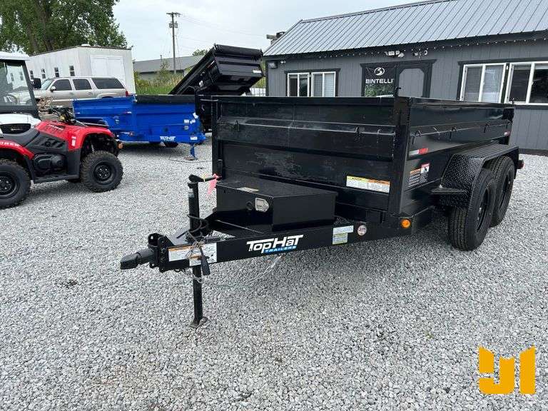 2023 TOP HAT INDUSTRIES TOP HAT INDUSTRIES STEEL  DUMP TRAILER VIN: 4R7BD1022PC231255