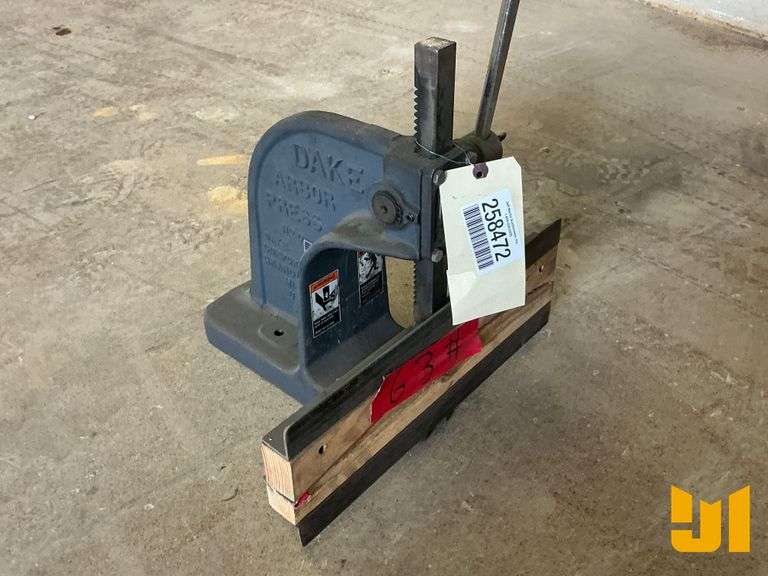 DAKE MODEL 0 ARBOR PRESS