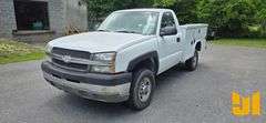 2003 CHEVROLET  SILVERADO 2500 S/A UTILITY TRUCK VIN: 1GBHC24UX3E110682