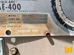 LINCOLN SA400 PORTABLE WELDER SN: A1179165