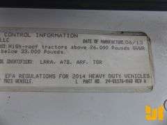 2014 FREIGHTLINER CASCADIA SINGLE AXLE DAY CAB TRUCK TRACTOR 3AKBGADV1ESFP0921