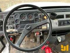 1996 FREIGHTLINER FL80 TANDEM AXLE FLATBED TRUCK VIN: 1FVXJLBB3TL599057