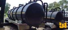 21.5’ DRAGON 110 BBL VACUUM TANK BODY, SN: 153387, HOSE
