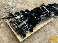 UNUSED MINI EXCAVATOR ATTACHMENT KIT TO INCLUDE 32” BUCKET, 8” BUCKET, QUICK COUPLER, RIPPER, GRAPPL