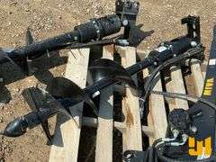 UNUSED 12” HYDRAULIC AUGER ATTACHMENT