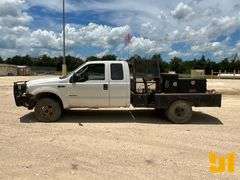 2003 FORD F-350 DUALLY CREW CAB 4X4 FLATBED TRUCK VIN: 1FDWX37PX3EC13079