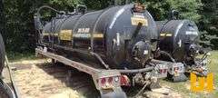 21.5’ DRAGON 110 BBL VACUUM TANK BODY, SN: 153387, HOSE