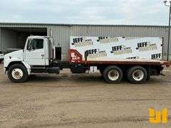 1996 FREIGHTLINER FL80 TANDEM AXLE FLATBED TRUCK VIN: 1FVXJLBB3TL599057