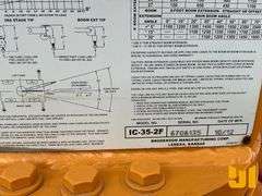 2012 BRODERSON IC35-2F CARRY DECK CRANE SN: 6706135