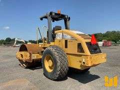 2005 CATERPILLAR CS-533E SINGLE DRUM VIBRATORY ROLLER SN: CATCS533EDAK00316