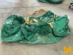 (2) PALLETS OF CARDBOARD FLATS, (3) WASTE MANAGEMENT DUMPSTER BAGS