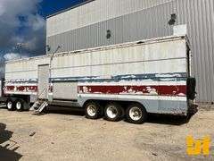 1995 CUSTOMBUILT 45 FT  TRI/A HEAVY DUTY SITE TOOL WORKSHOP TRAILER VIN: NONE