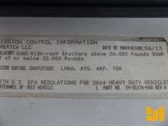 2014 FREIGHTLINER CASCADIA SINGLE AXLE DAY CAB TRUCK TRACTOR 3AKBGADV1ESFP0921