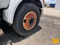2009 FORD F650 SINGLE AXLE DUMP TRUCK VIN: 3FRWF65DX9V214637
