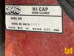 DMC HI CAP 548 SN: 548790557 GRAIN SCREENER