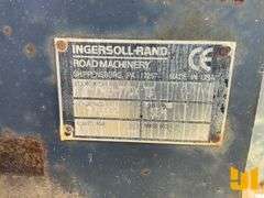 2002 INGERSOLL RAND SD-77DX TF SERIES SINGLE DRUM VIBRATORY ROLLER SN: 170882