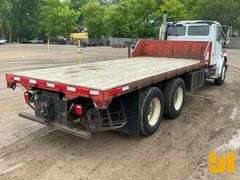 1996 FREIGHTLINER FL80 TANDEM AXLE FLATBED TRUCK VIN: 1FVXJLBB3TL599057