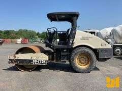 2002 INGERSOLL RAND SD-77DX TF SERIES SINGLE DRUM VIBRATORY ROLLER SN: 170882