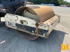 2002 INGERSOLL RAND SD-77DX TF SERIES SINGLE DRUM VIBRATORY ROLLER SN: 170882