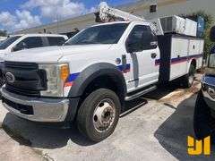 2017 FORD F-550XL SD S/A MECHANICS TRUCK VIN: 1FDUF5GT6HEB18903