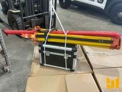 UNUSED SKLP SURVEY EQUIPMENT; TRANSIT, MEASURE STICK.