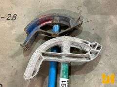QTY OF (2) 1/2" MANUAL CONDUIT BENDERS