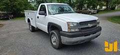 2003 CHEVROLET  SILVERADO 2500 S/A UTILITY TRUCK VIN: 1GBHC24UX3E110682